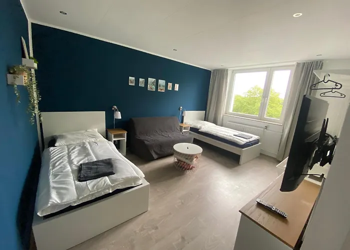 Lejlighed Blaue Lagune 2,5 Balkon Smarttv Kueche Wifi Duisburg